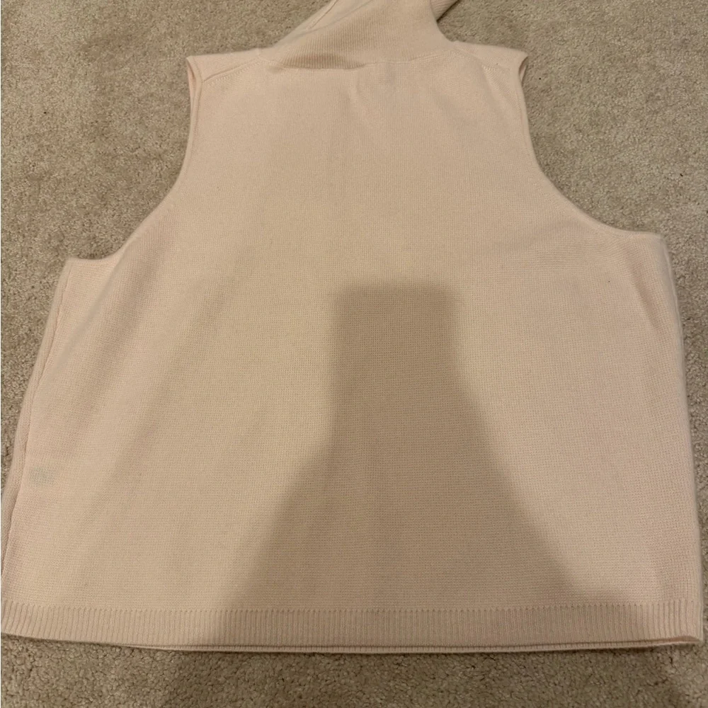 NWT J. Crew Sz L Cashmere Mockneck Sweater Shell BS973 $148